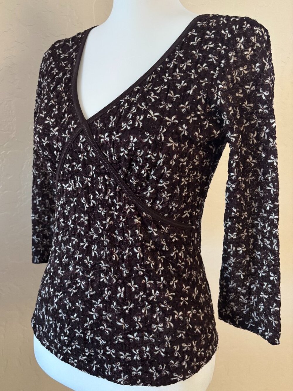 INC International Concepts. Vintage Y2K-era Baby Doll-Style Top.